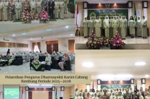 Pelantikan Pengurus Dharmayukti Karini Cabang Rembang Periode 2025–2028